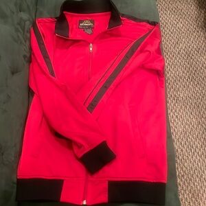 Gioberti red and black sports zippered 2 pockets men’s jacket